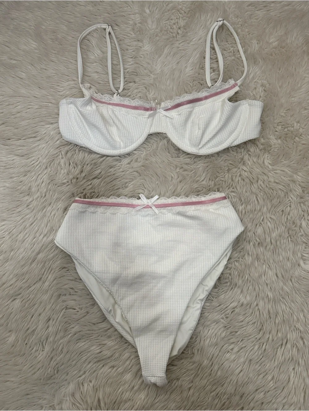 Frankie's Bikinis Dallas thermal matching bikini set